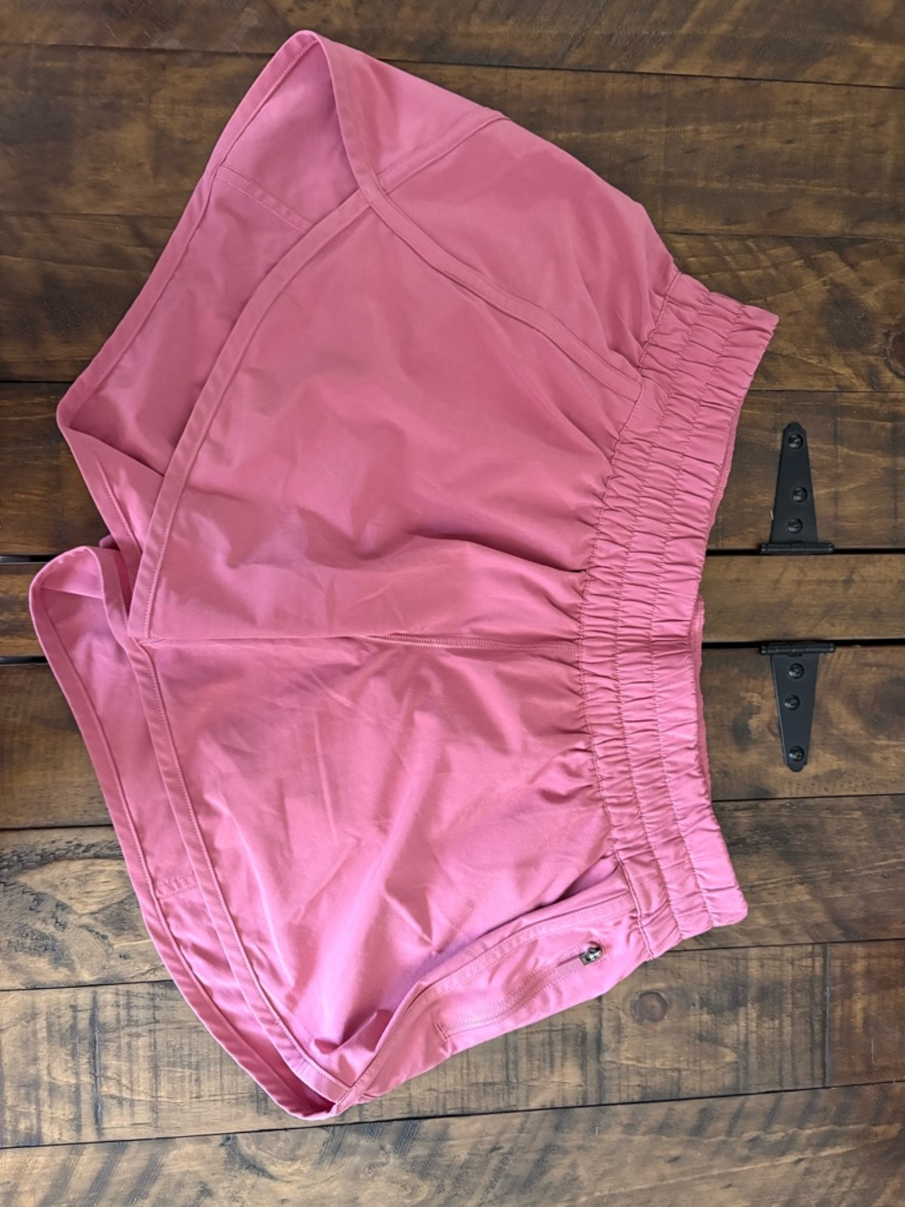 lululemon athletica Rose Pink Athletic Shorts with Elastic Waist